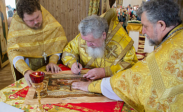 10 лет со дня Великого освящения храма пророка Самуила