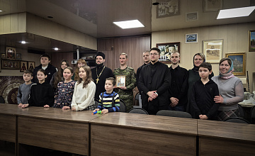 Патриотическо-просветительское мероприятие для молодежи храма