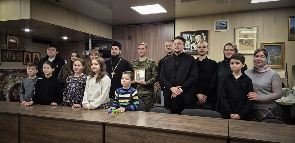Патриотическо-просветительское мероприятие для молодежи храма