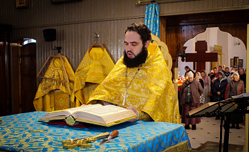 Божественная литургия в Неделю 26-ю по Пятидесятнице