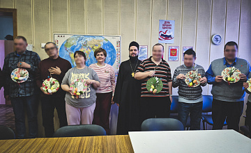 Пасхальный мастер-класс в психоневрологическом диспансере