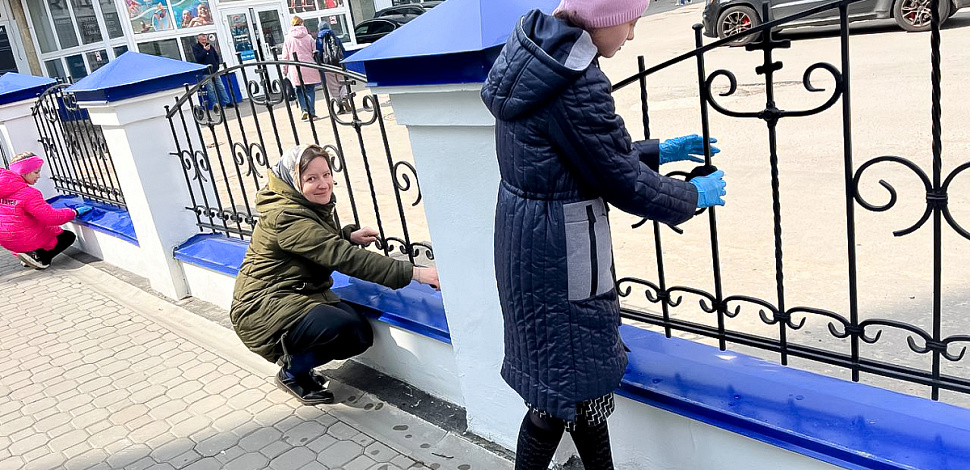 Субботник в Воскресной школе