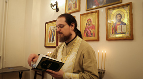 Молебен в офтальмологической больнице