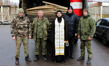 Храм пр. Самуила закупил стройматериалы для блиндажей