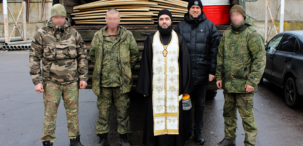 Храм пр. Самуила закупил стройматериалы для блиндажей