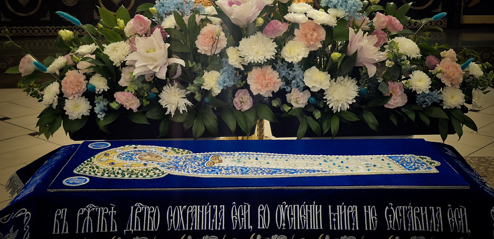 Чин погребения Богородицы