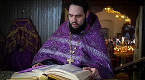 Божественная литургия в Неделю 5-ю Великого поста