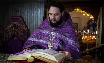 Божественная литургия в Неделю 5-ю Великого поста