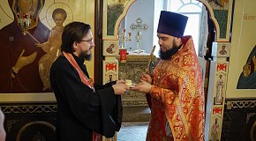 Иерей Виктор Соломахин празднует памятные даты