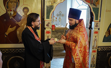 Иерей Виктор Соломахин празднует памятные даты