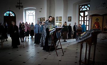 В храме пророка Самуила совершена 3-я Пассия