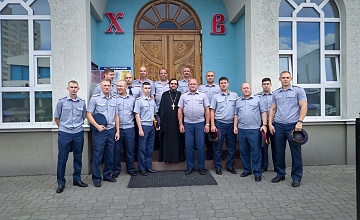 Сотрудники УФСИН посетили храм пророка Самуила