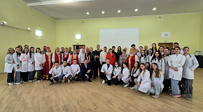 Священнослужитель поздравил персонал и пациентов Психоневрологического Диспансера с праздниками